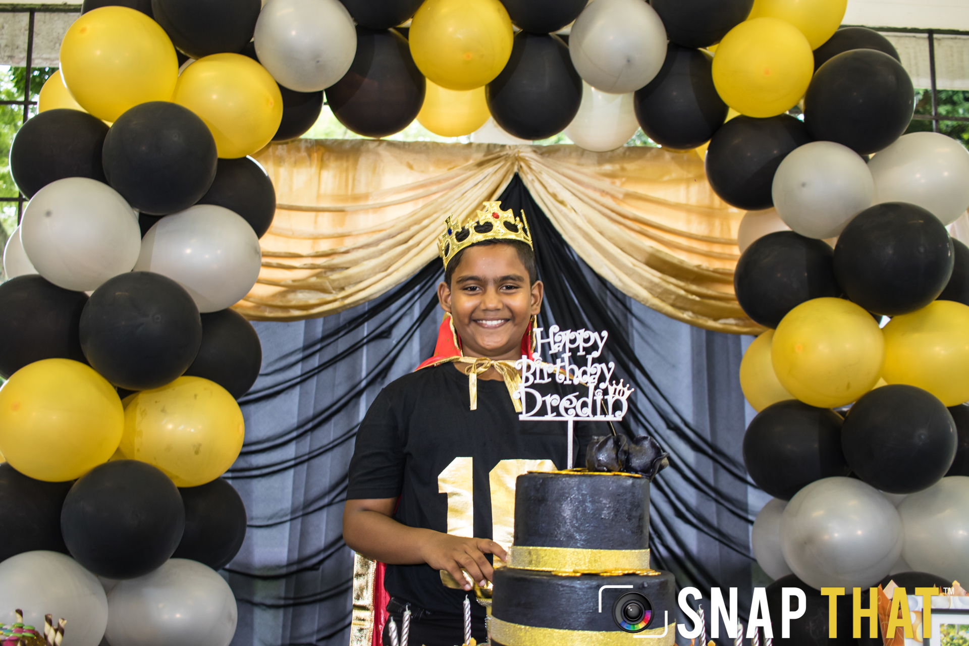 Dredin's 10th Birthday - Snap That Birthday Photography