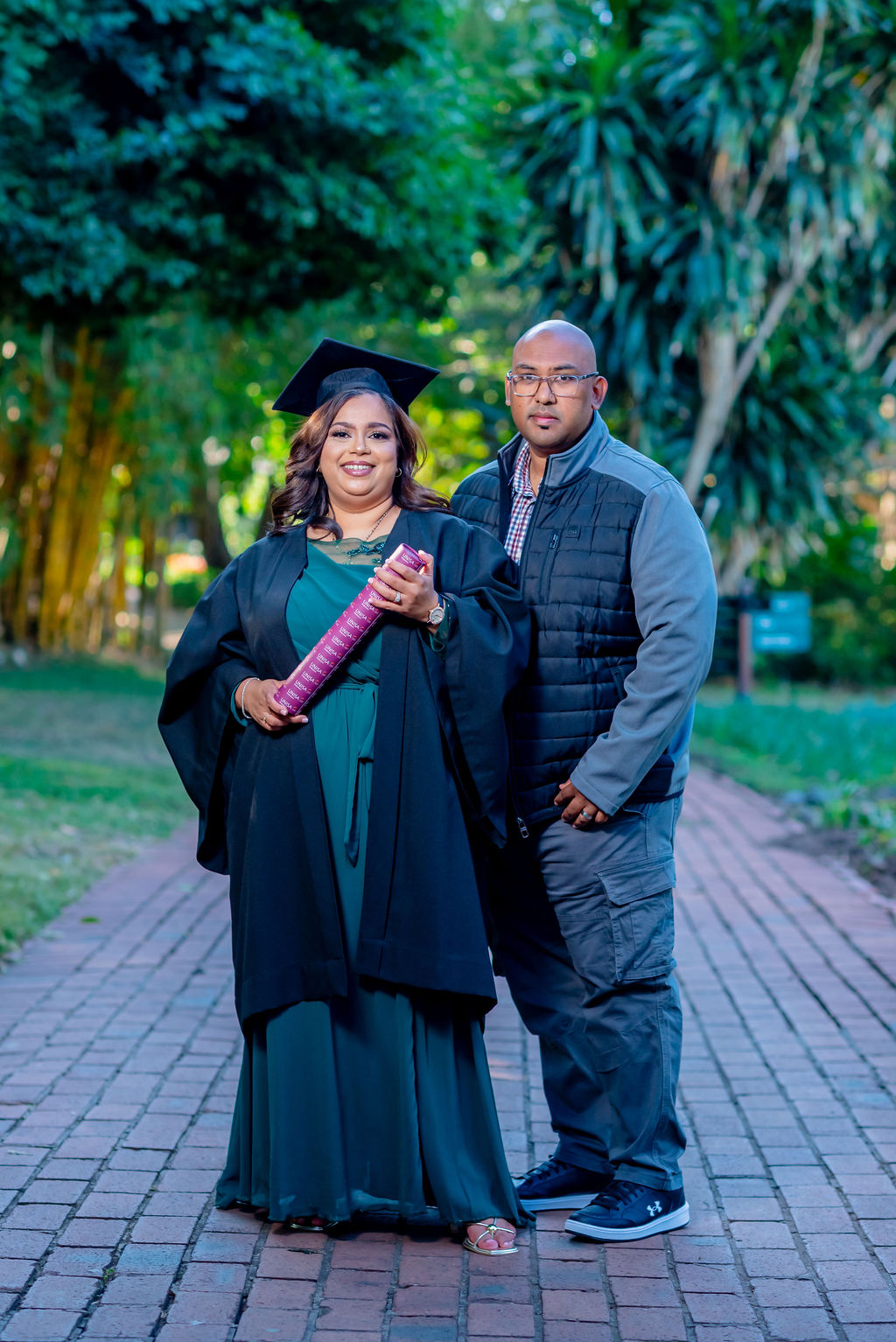 Graduation photoshoot Durban Botanic Gardens - Anjurshee Ramanna 13