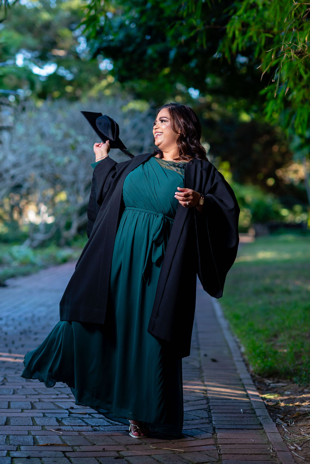 Graduation photoshoot Durban Botanic Gardens - Anjurshee Ramanna 3